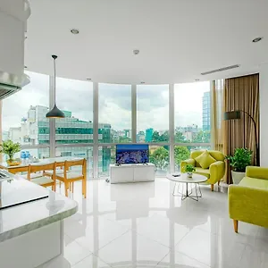 By Night Ben Thanh Appartement Ho Chi Minh-stad